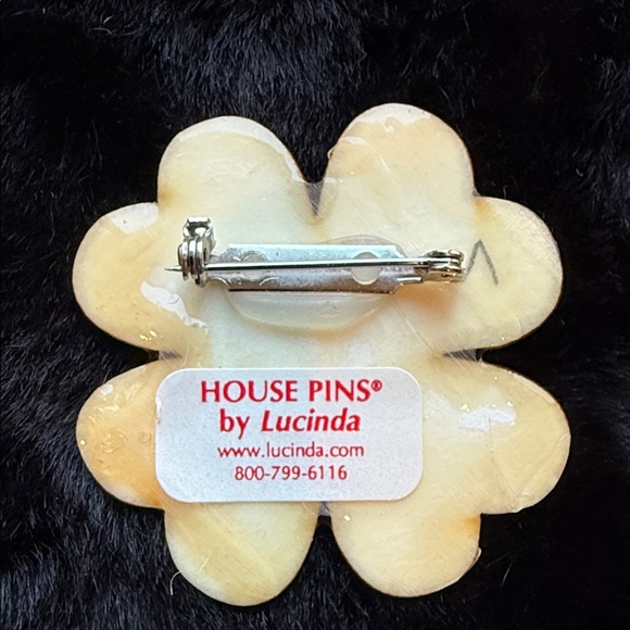 RARE Vintage Lucinda House Irish St. Patrick Lucky Clover Shamrock Pot Gold - Picture 2 of 4